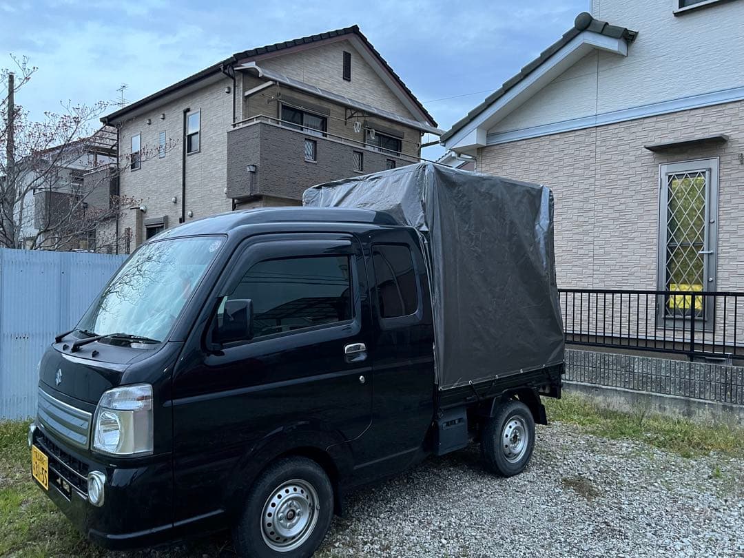 スズキスーパーキャリー専用幌セット　　(幌とフレーム)南栄工業 引き取り限定