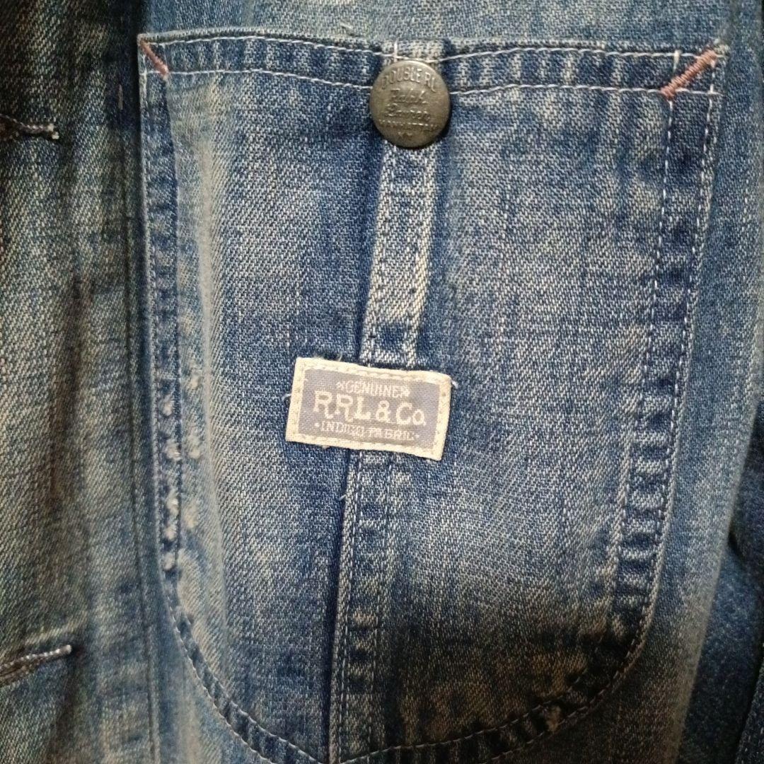 RRL&Co. デニムカバーオールライトブルー