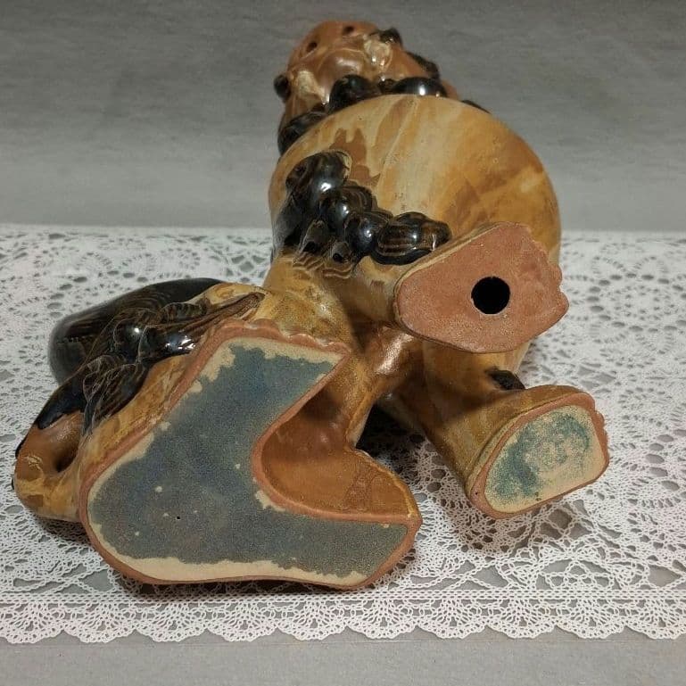 シーサー　沖縄　置物　開運　厄除け　2個組魔除け　大サイズ　インテリア