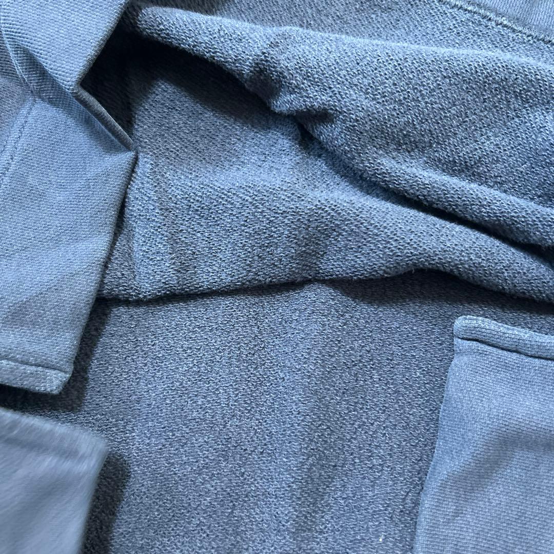 90s NIKE ナイキ ハーフジップスウェット 銀タグ 美品 ネイビー XL