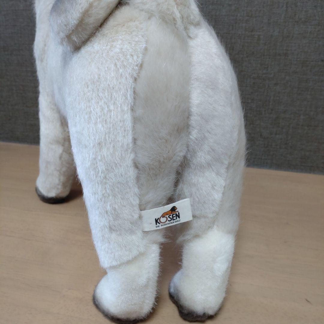【美品】KÖSEN ケーセン ぬいぐるみ パグ ドイツ製