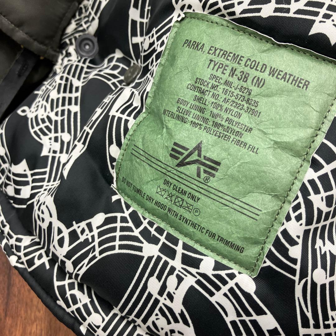 NUMBER(N)INE×ALPHA別注N-3B Mサイズ　美品　△2