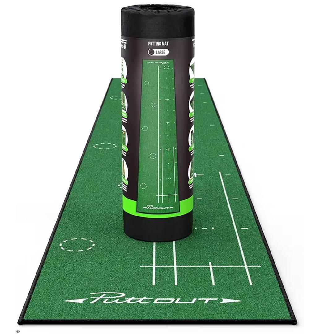 【パターマット】PuttOUT ラージマット (367cm × 67cm)
