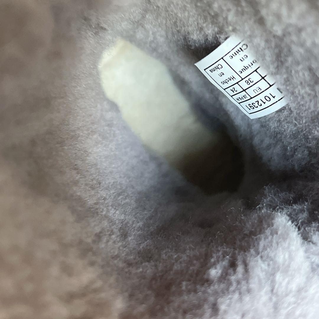 UGG アグ ムートンブーツ 24.0 シープスキン 防寒 耐寒
