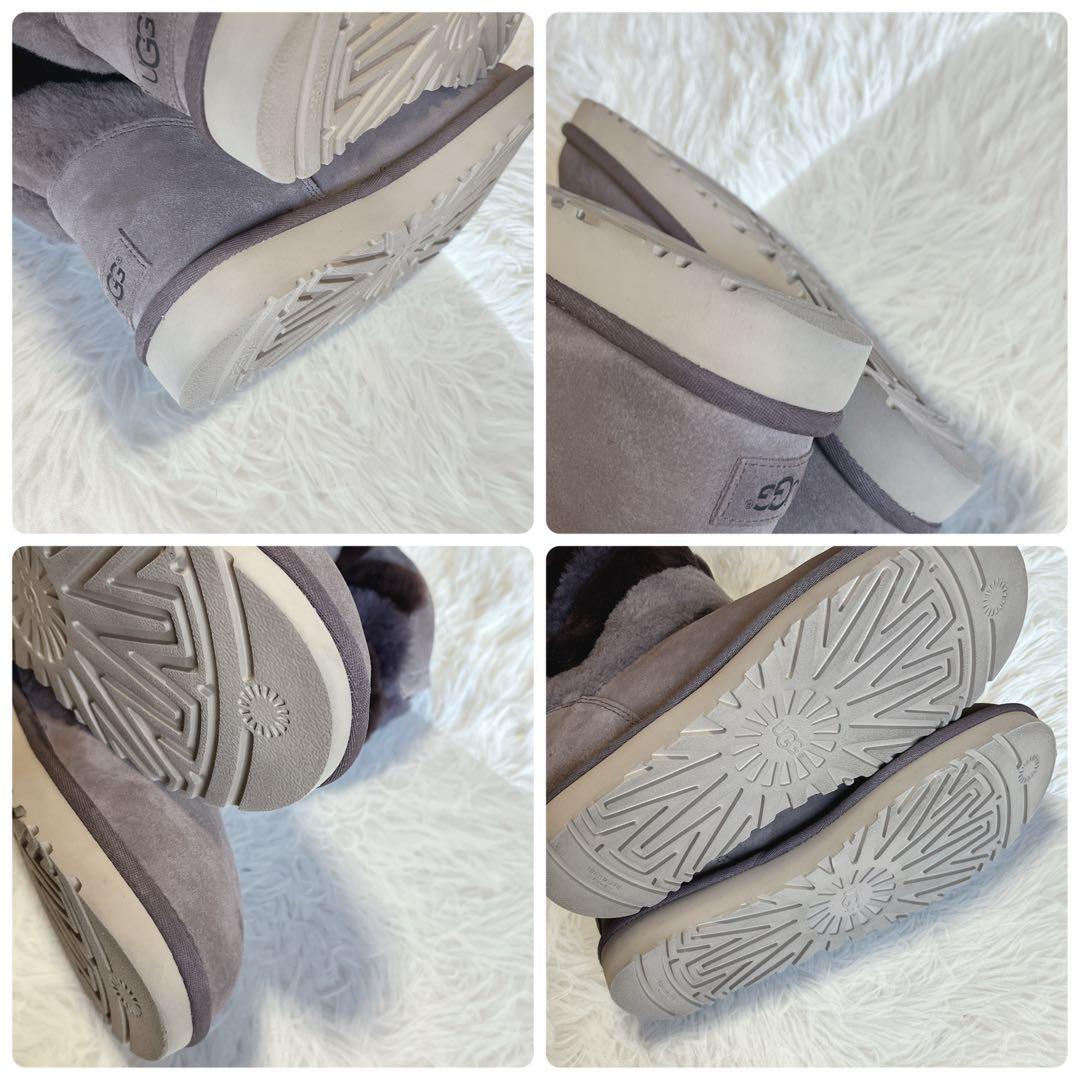 UGG アグ ムートンブーツ 24.0 シープスキン 防寒 耐寒