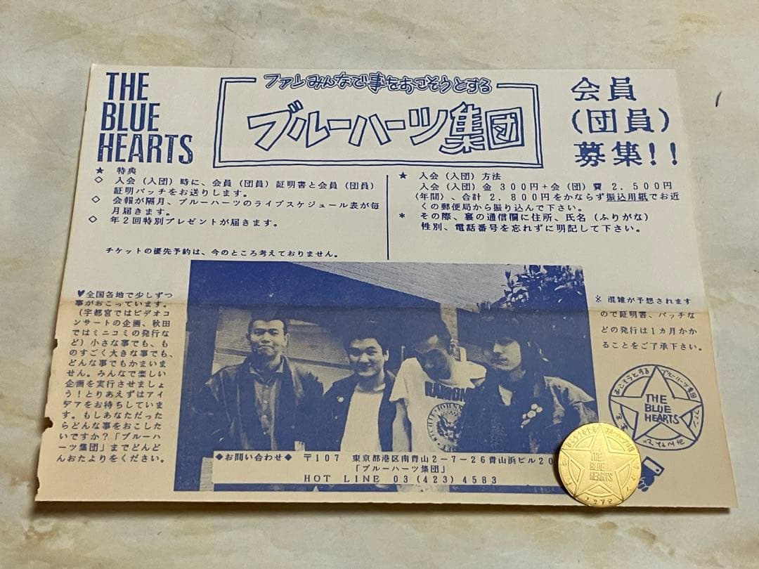 ザ・ブルーハーツ 希少グッズセット レコード VHS ツアータオル 腕章 バッヂ