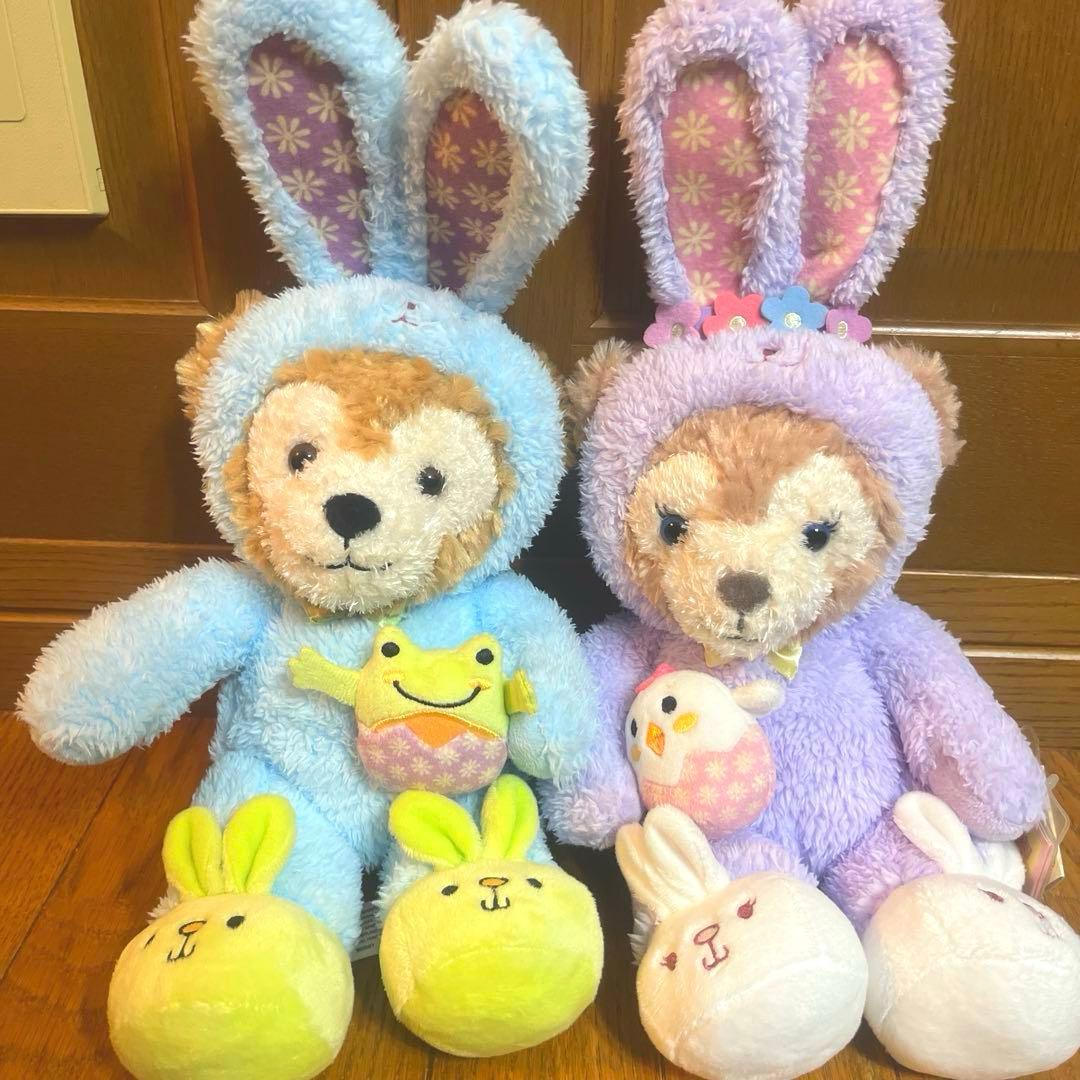 香港ディズニー　ダッフィー フレンズ　イースター　ぬいぐるみ