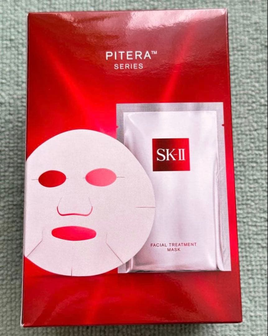 SK-IIフェイシャルトリートメントマスク 10枚& ピテラ トラベルセット4点