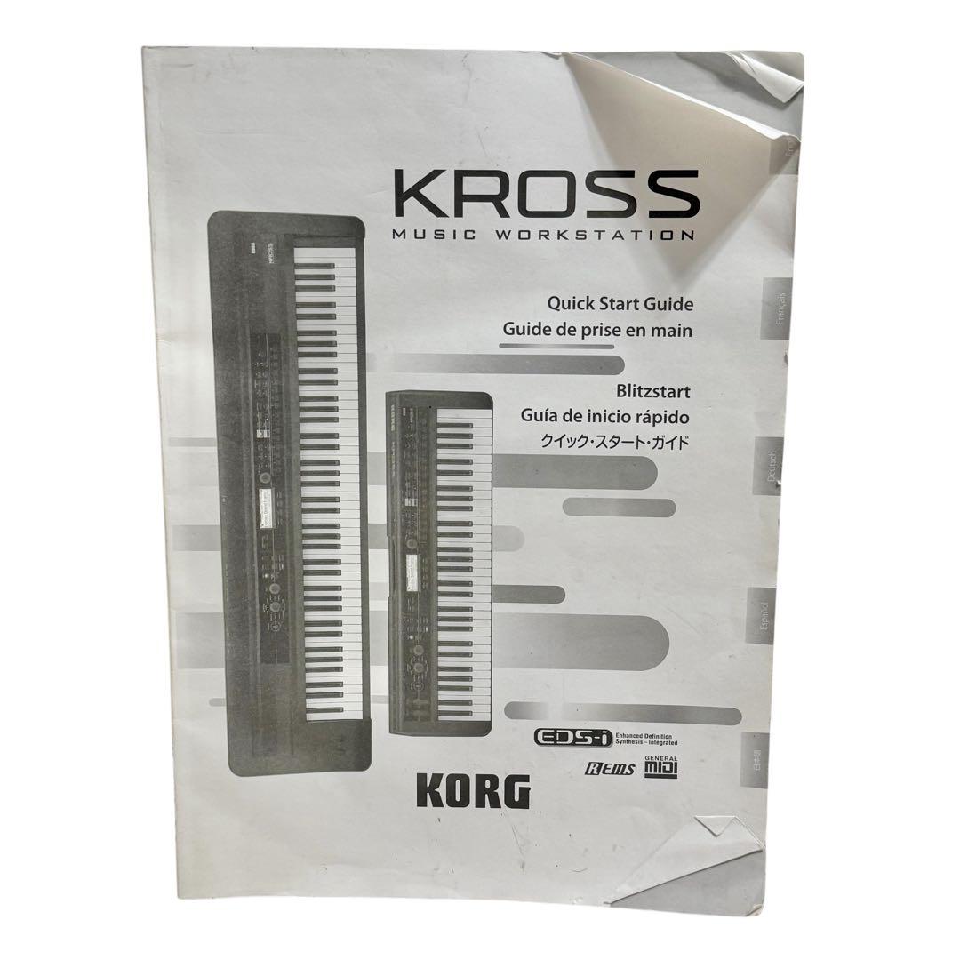 【美品・即使用OK】KORG KROSS-61 シンセサイザー 61鍵 ケース付