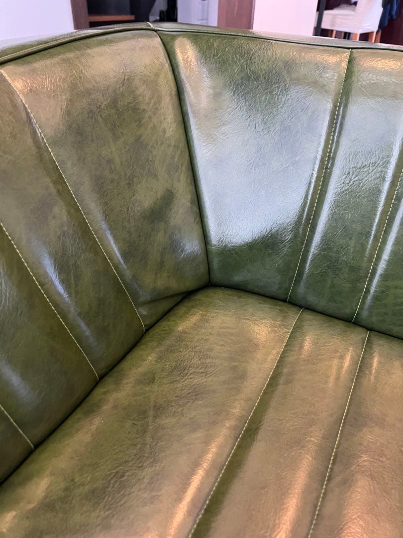 niko and... グリーンソファ クラシックダイナーカウチソファ右肘②