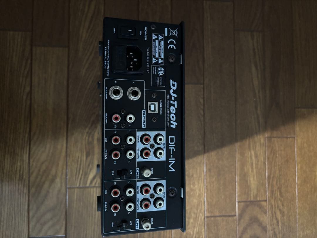 よ*る様 DJ-Tech DIF-1M DJミキサー