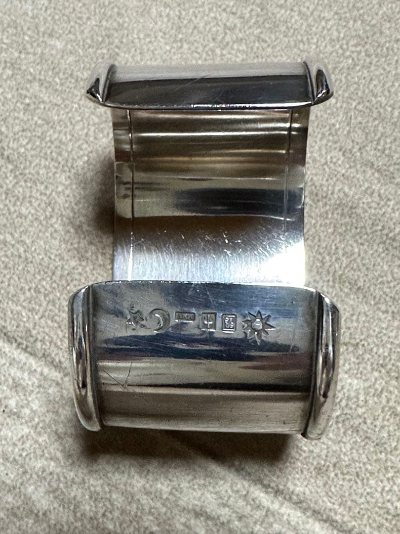 【ツキ】♣️希少♠️sympathyofsoulシルバーワイドバングル♥︎