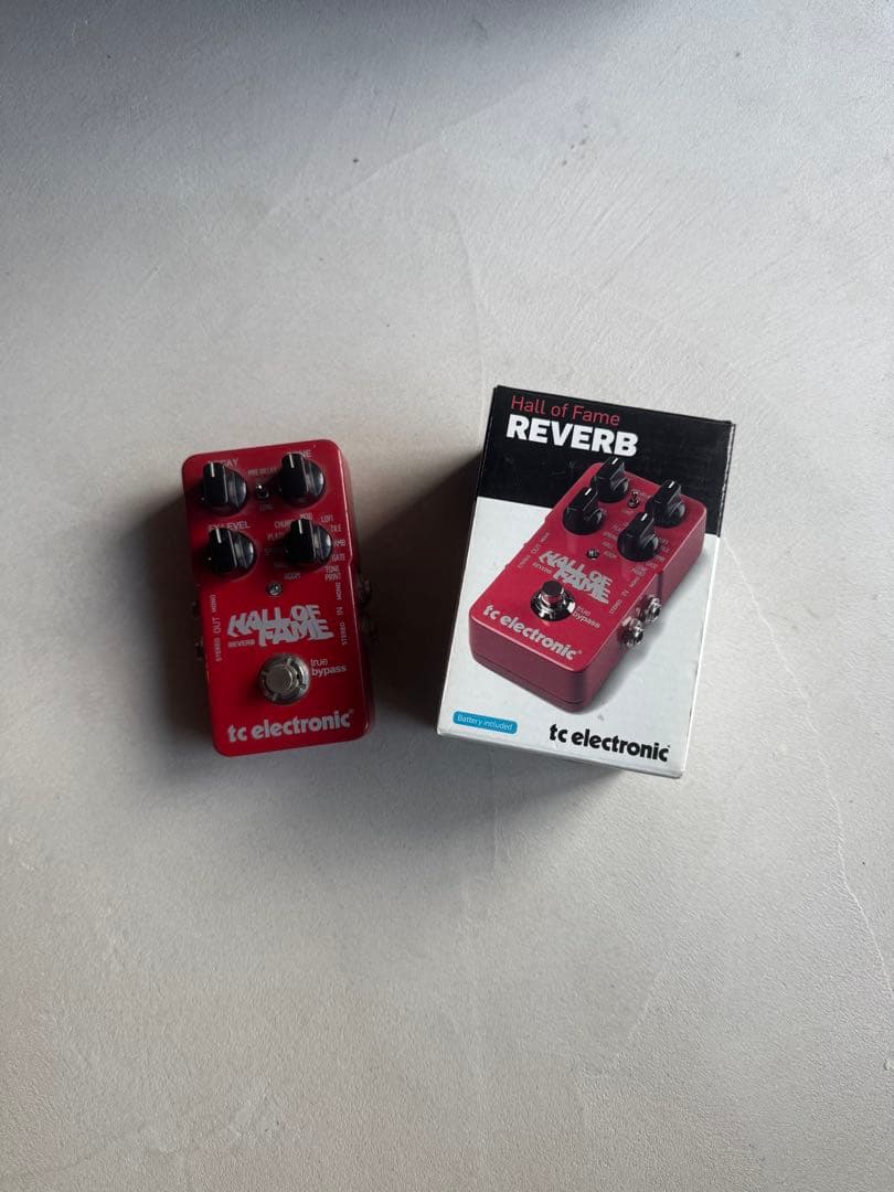 TC Electronic Hall of Fameリバーブ 定番 空間系箱つき