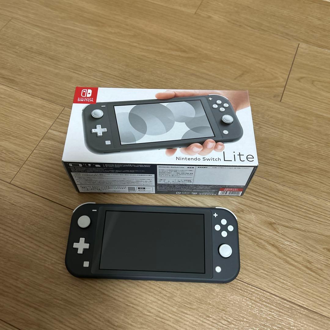 Nintendo Switch Lite グレー 本体(箱付属)