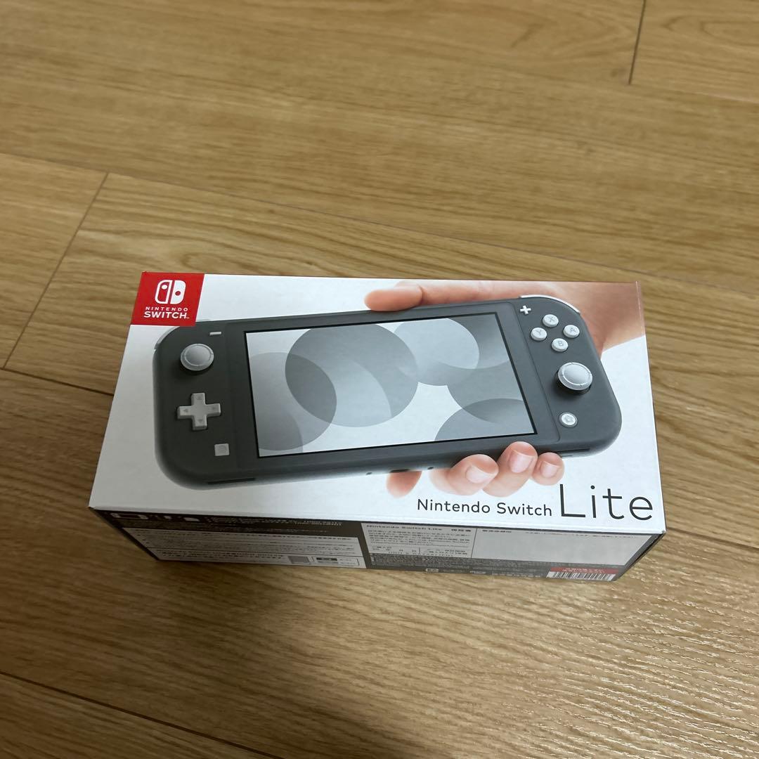 Nintendo Switch Lite グレー 本体(箱付属)