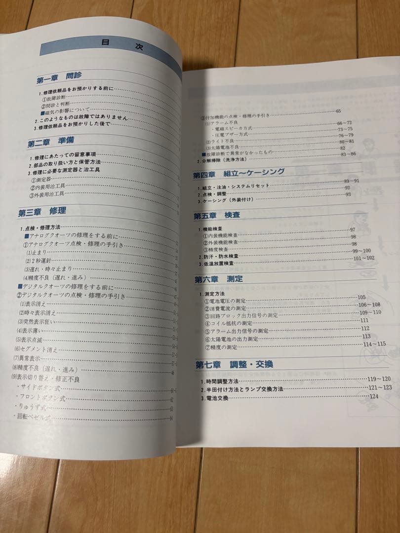 セイコー　修理・調整・点検マニュアル　時計修理読本　非売品　希少品