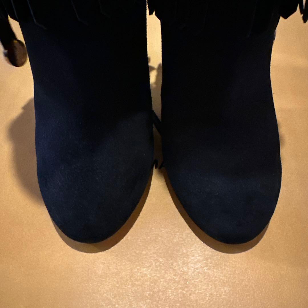 GUCCI グッチ　フリンジブーツ　35.5