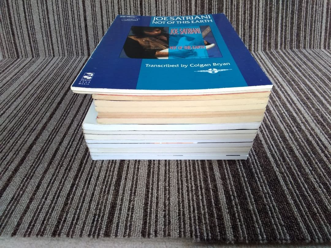 スコア ジョー・サトリアーニ 楽譜 Joe Satriani 15冊 まとめ売り