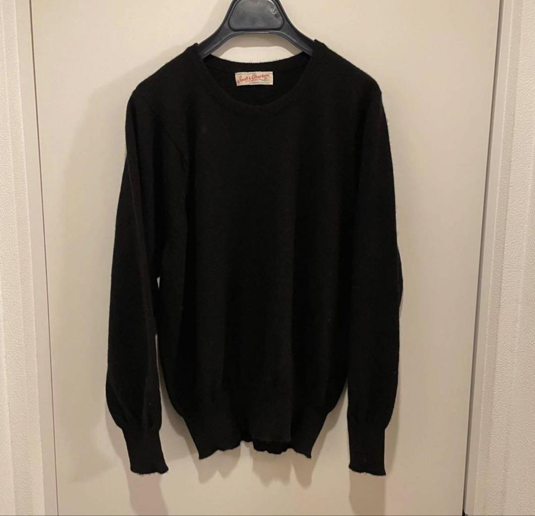 Hawick製 scott&charter スコットランド製 カシミア セーター