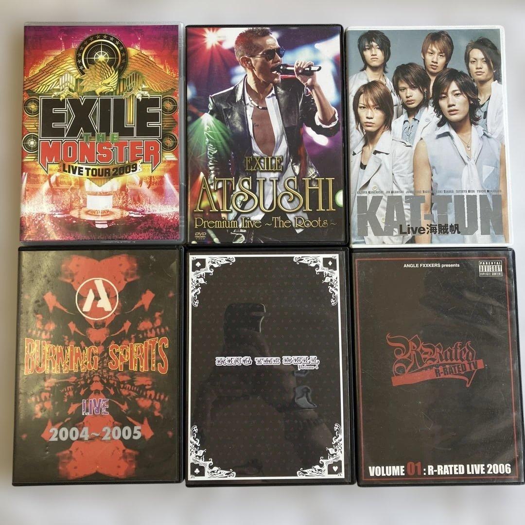 邦楽DVDセット　EXILE AKB48 倖田來未　KAT-TUN ライブDVD