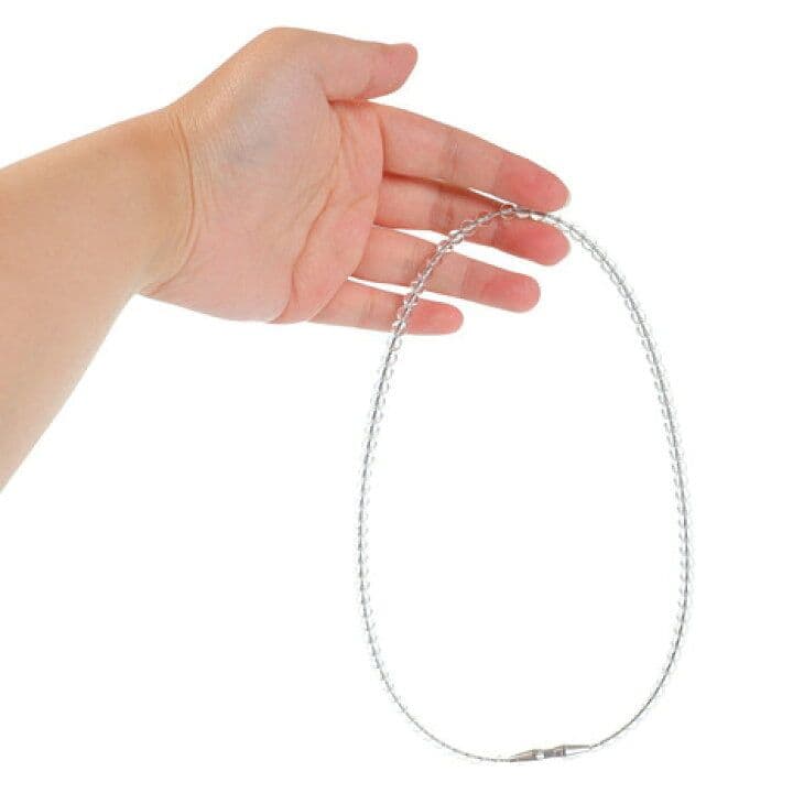 phiten rakuwaネック クリスタルタッチ ４５cm クリア