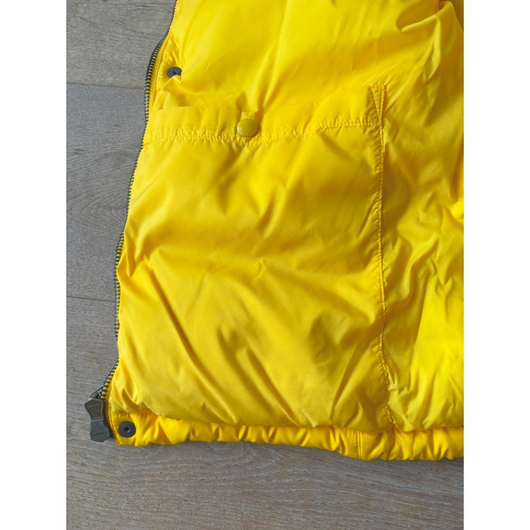 90’s　ラルフローレン ダウンベスト イエロー　美品　L