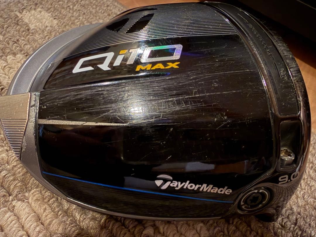 中古　Ｑi10 MAX ドライバー　9.0度　ヘッドのみ　ヘッドカバー有
