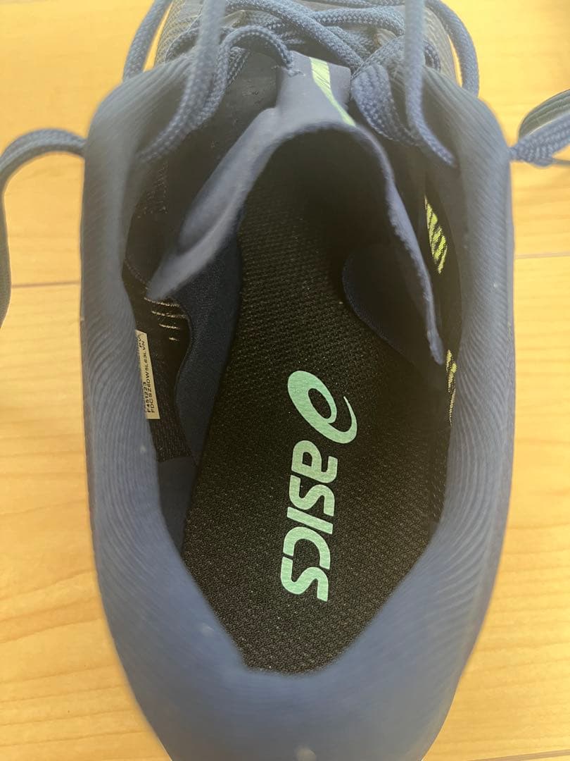 ASICS MAGICSPEEDネイビー/ライム　マジックスピード3 26.5