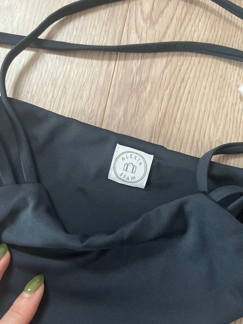 【値上げ】ALEXIA STAM ブラック Sビキニセット　美品