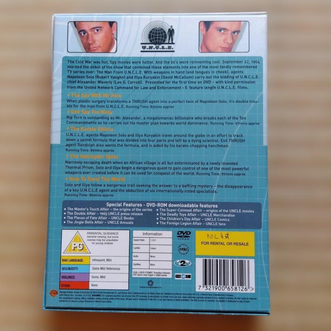 The Man from U.N.C.L.E. 劇場版ナポレオン・ソロ収録５本