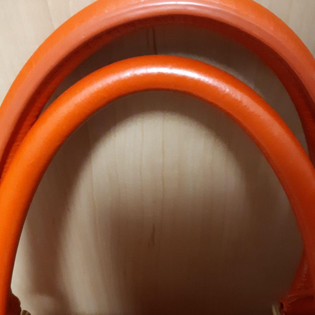 トリーバーチ　オレンジ2wayバッグ