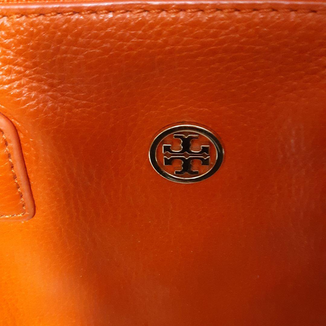トリーバーチ　オレンジ2wayバッグ