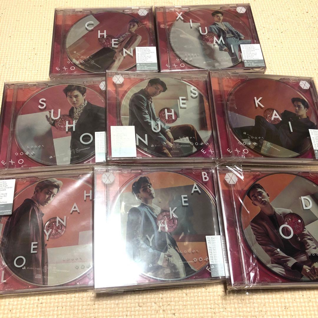 EXO 限定　アルバム　countdown 8点　CD セット