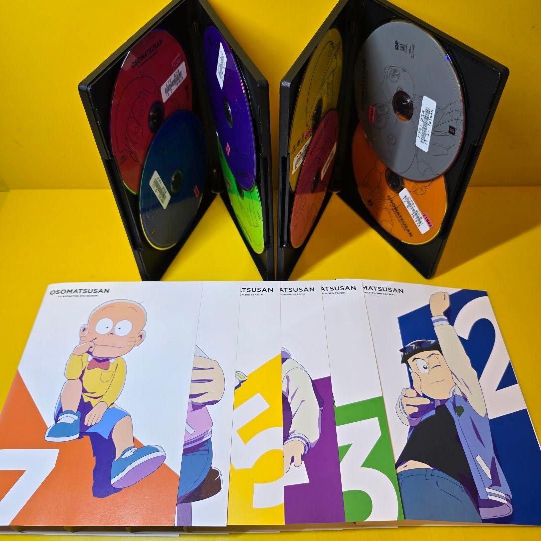 新品ケース交換済み　おそ松さん　第3期　 DVD 全8巻セット