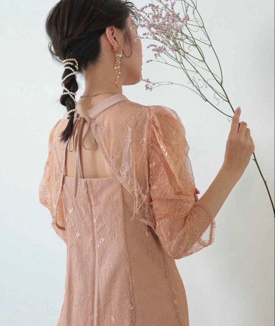 最終価格‼️kana 3way レースボレロセット フレア パーティードレス　S