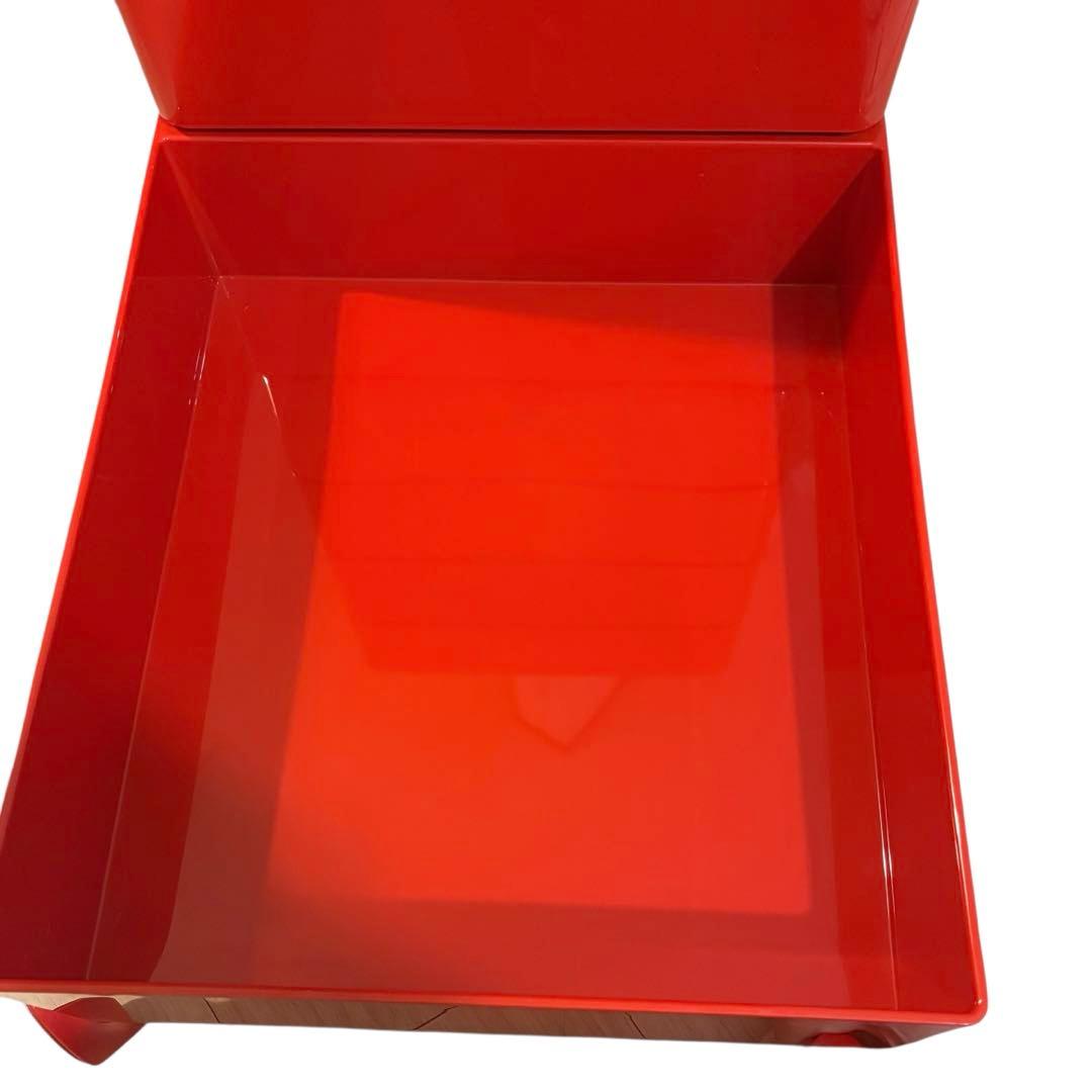 【希少レッド】MAGIS 360° コンテナ 5段 天板なし