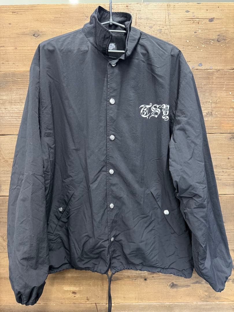 TSY コーチジャケット 黒　山田レン　tattoo studio yamada
