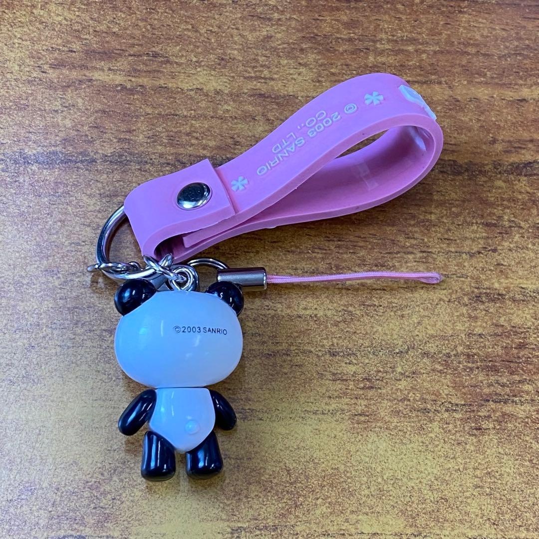 当時物 サンリオ パンナピッタ ストラップ パンダ