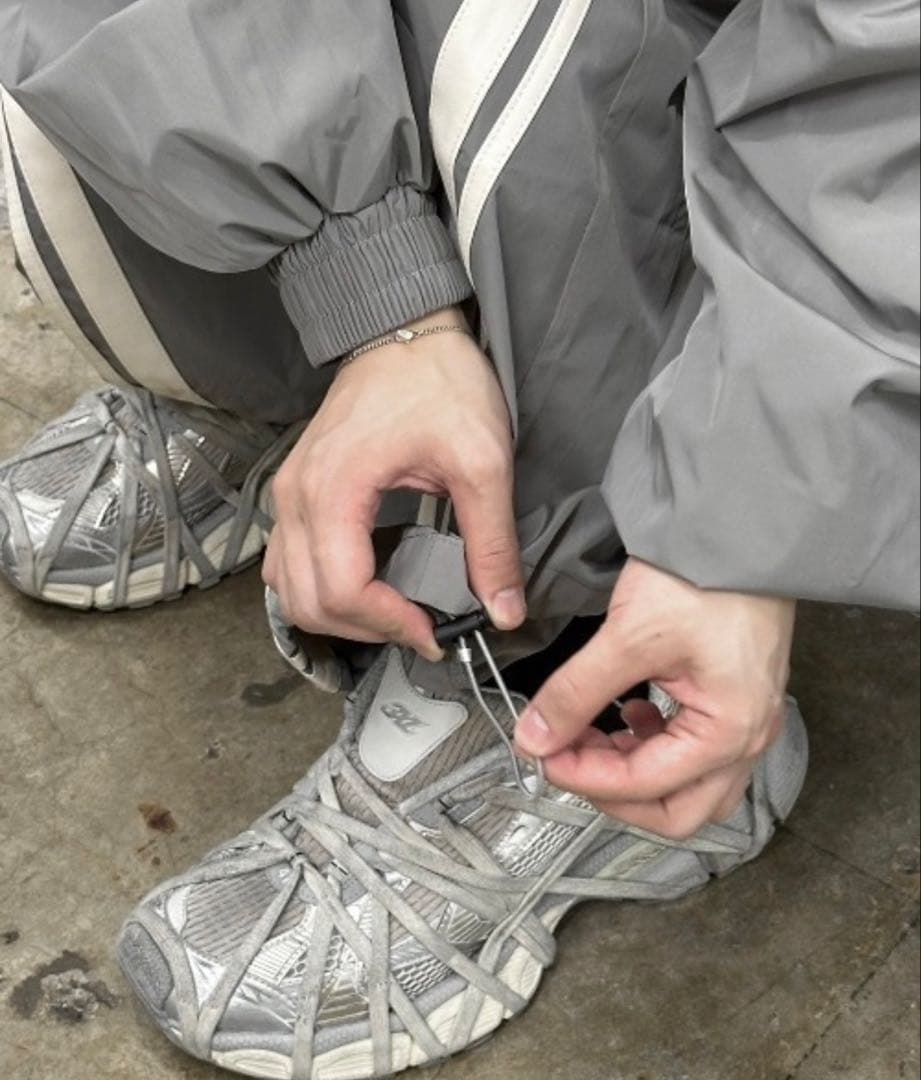 【Chikashitsu +】set up track pant