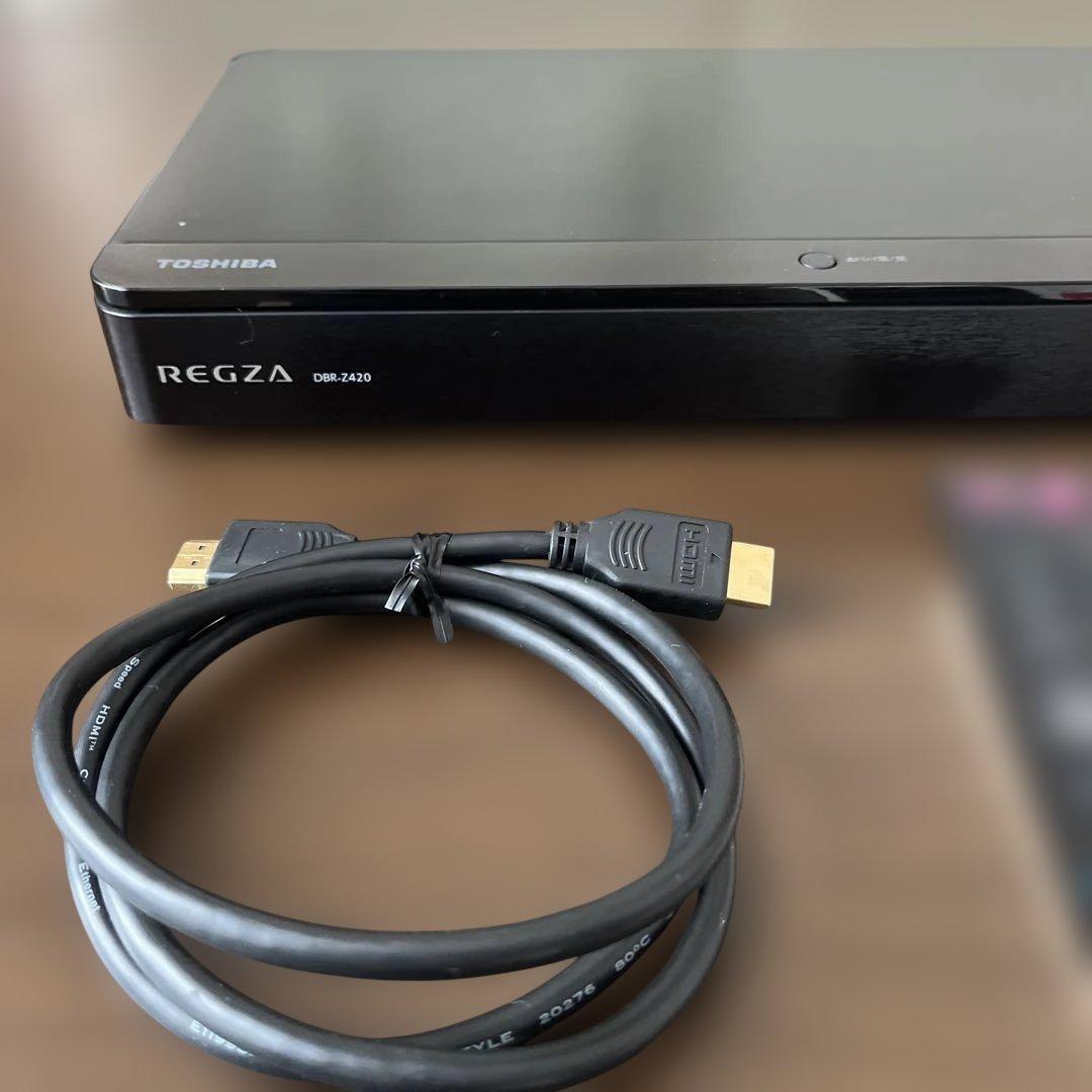 TOSHIBAブルーレイディスクレコーダー　DBR Z420 東芝