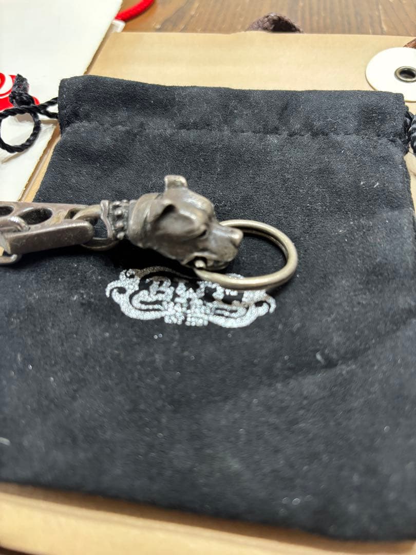 ビルウォールレザー　キーチェーン　ドッグ　ドック