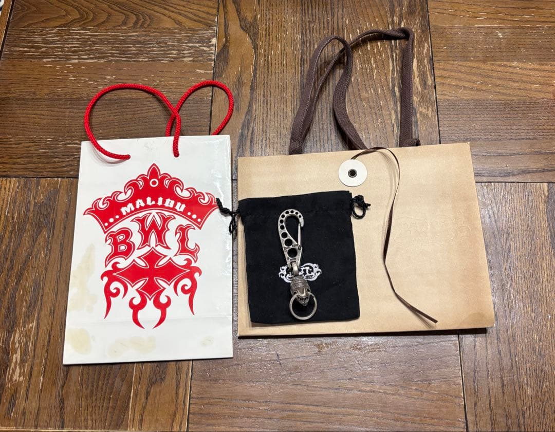 ビルウォールレザー　キーチェーン　ドッグ　ドック