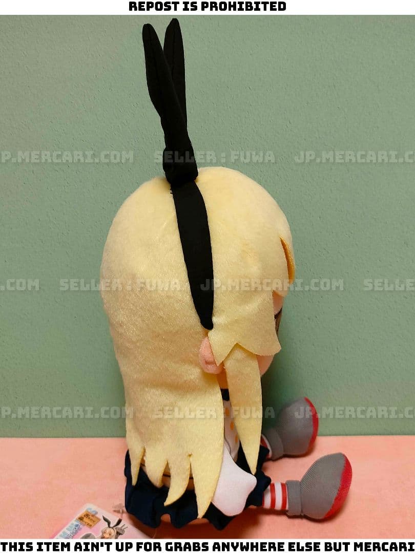 【未使用】艦隊これくしょん 艦これ 島風 おすわり ぬいぐるみ