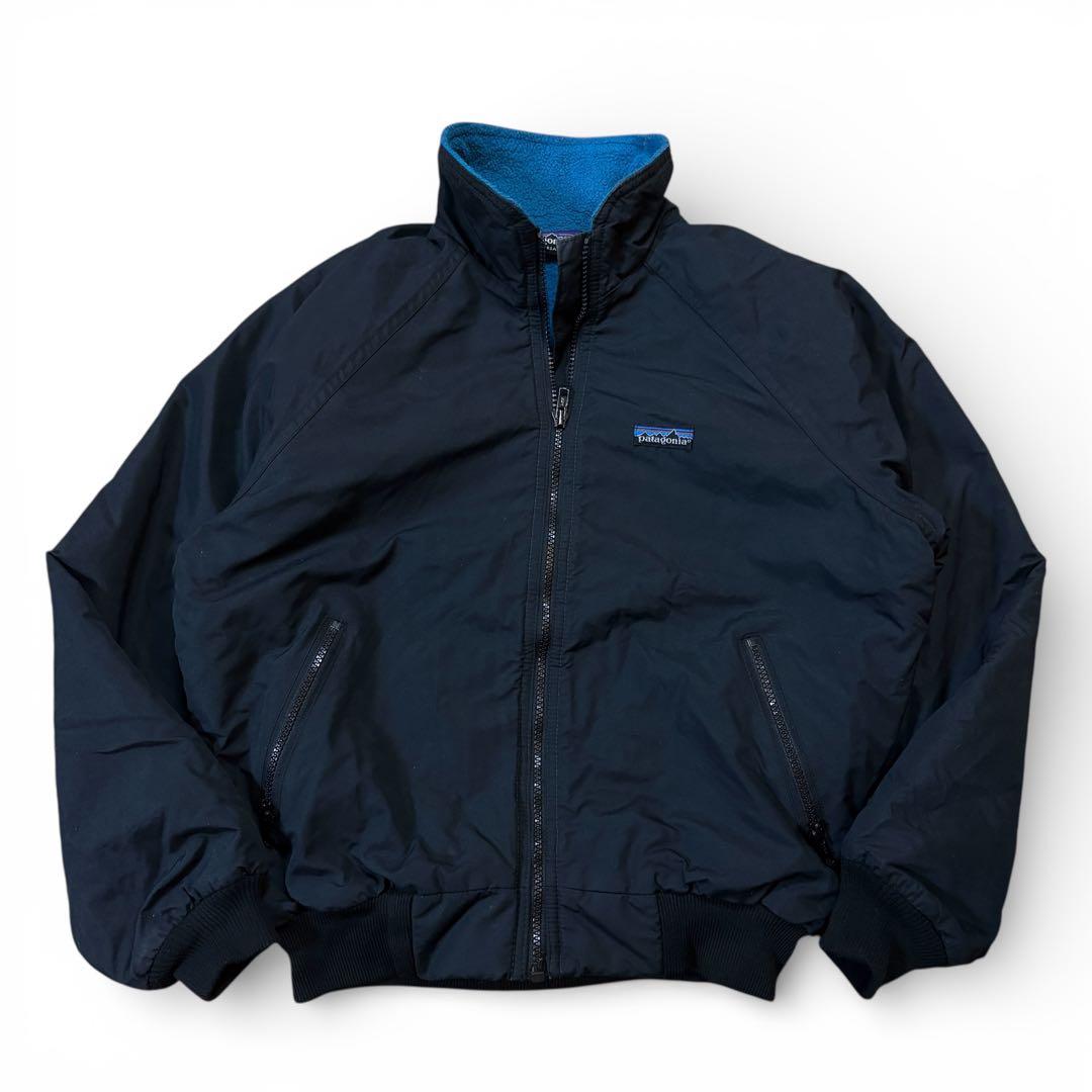 Patagonia シェルドシンチラ USA製 ナイロンジャケット 三角タグ 黒
