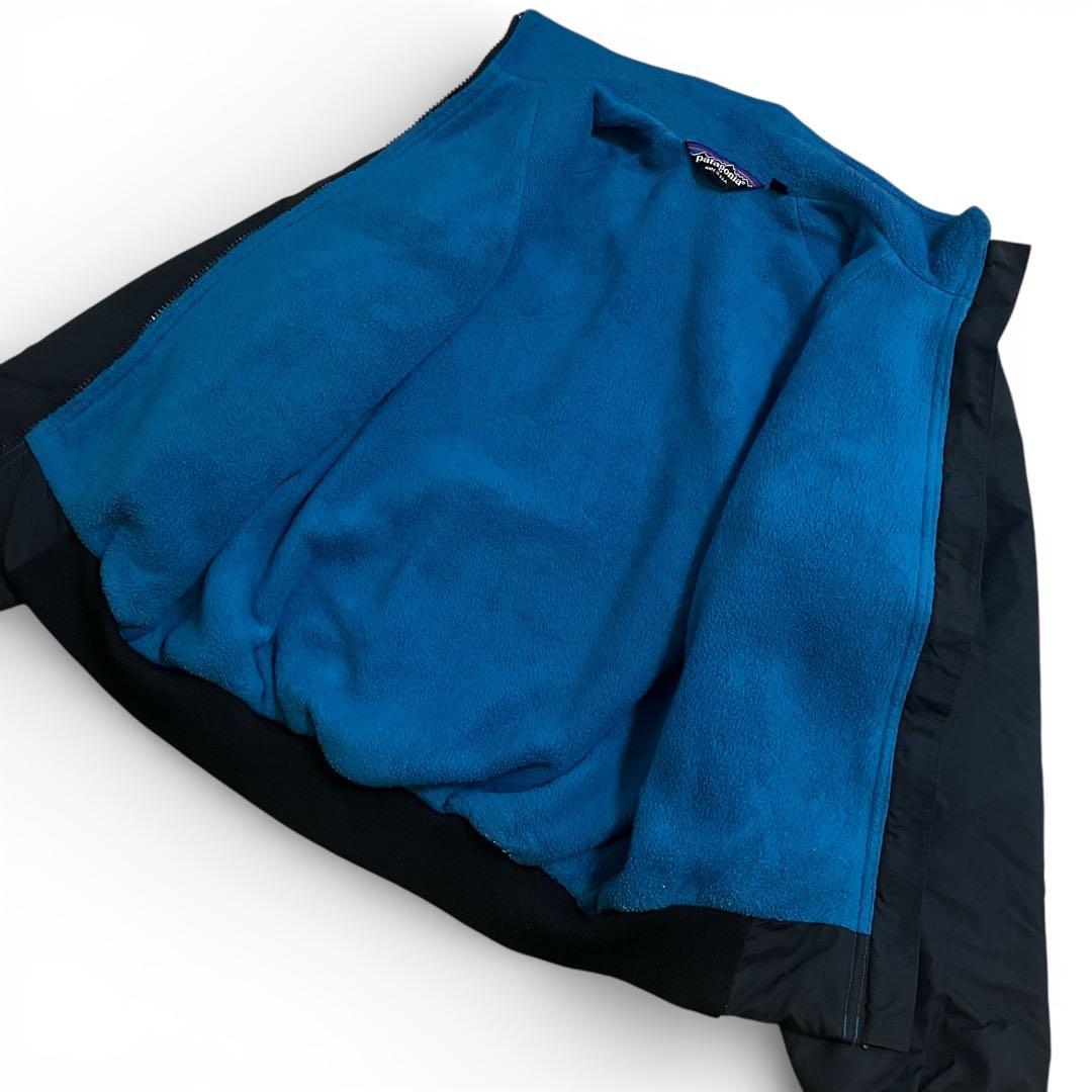 Patagonia シェルドシンチラ USA製 ナイロンジャケット 三角タグ 黒