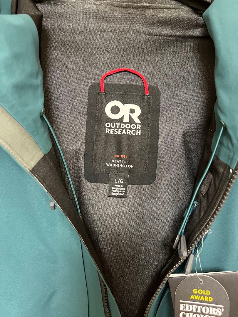 OUTDOOR RESEARCH アウトドアリサーチ スノージャケット サイズL