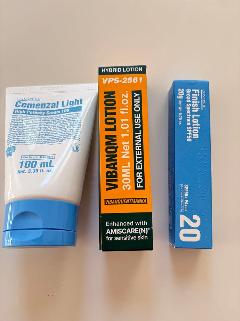 セメンザルライト　ビバンクエントマンカローション　フィニッシュローション