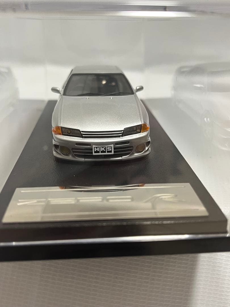 hpi HKS ZERO-R シルバー BNR32 1/43