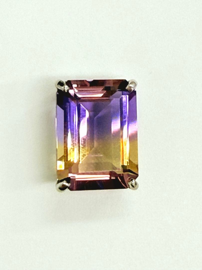 PT900アメトリン10.0ct ペンダントトップ