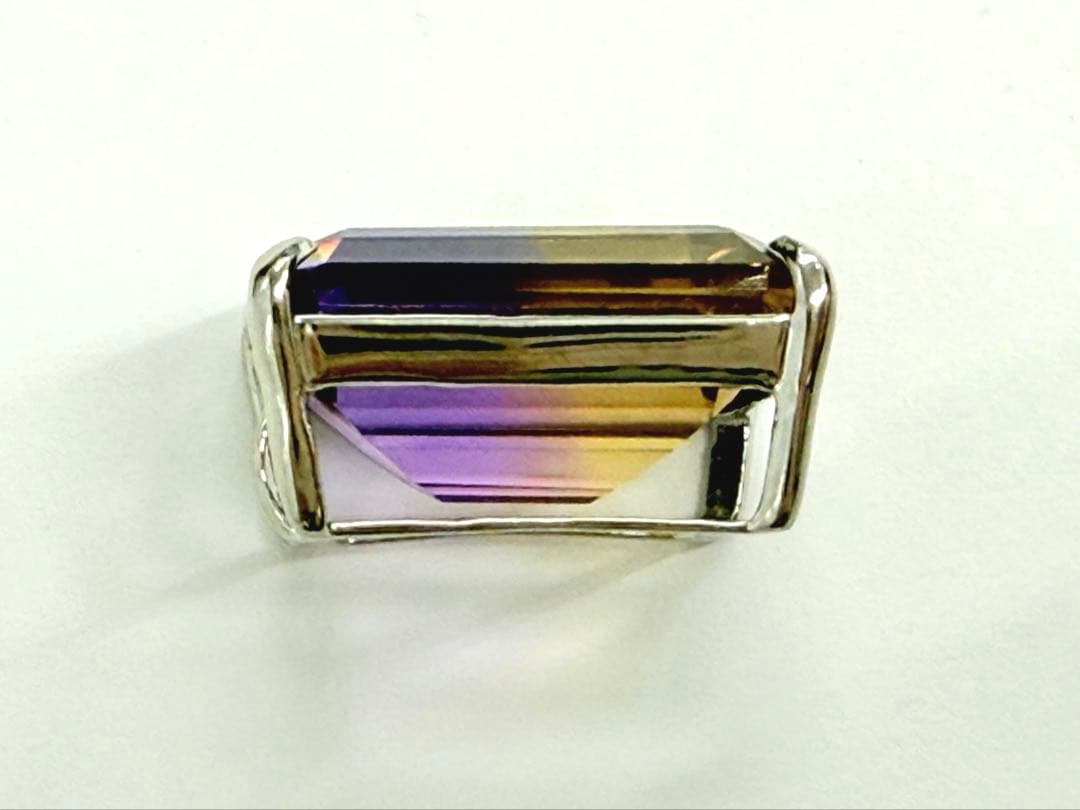 PT900アメトリン10.0ct ペンダントトップ